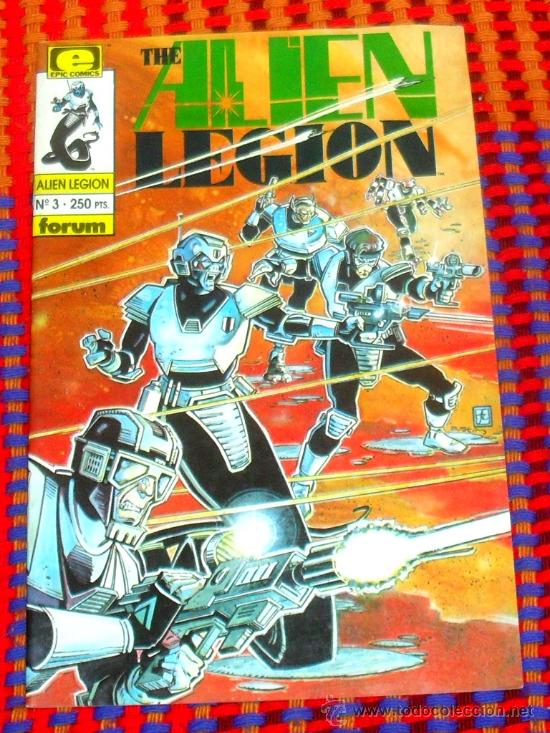 C&oacute;mics: THE ALIEN  LEGION N&ordm; 3 comics forum epic comics 250 ptas. - Foto 1