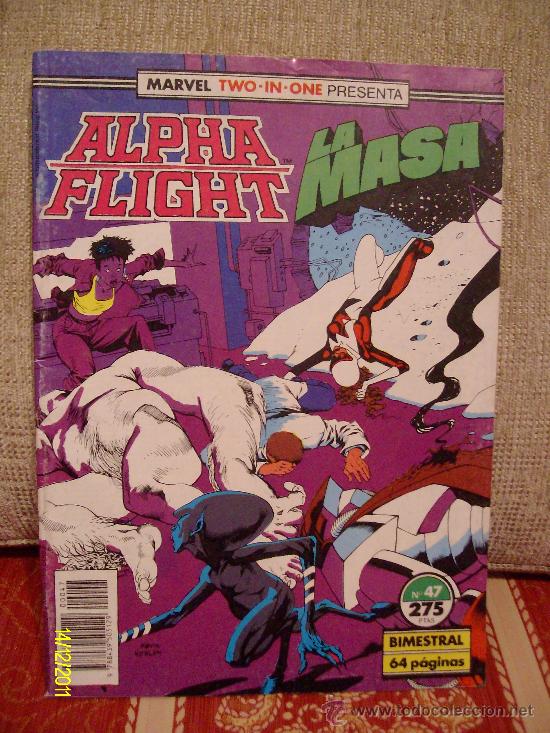 C&oacute;mics: ALPHA FLIGHT Y LA MASA  N&ordm; 47 FORUM - Foto 1