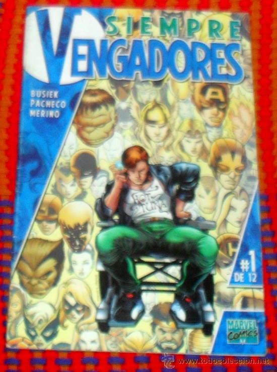 C&oacute;mics: SIEMPRE VENGADORES N&ordm; 1 DE 12. MARVEL COMICS. FORUM. - Foto 1