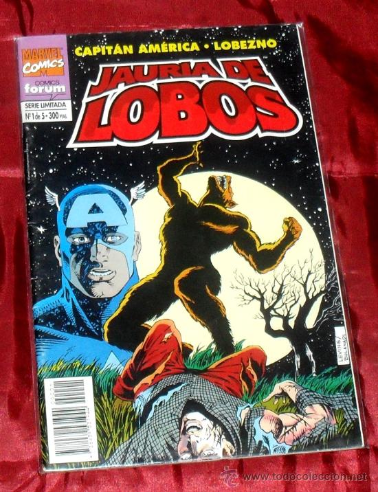 C&oacute;mics: jauria de lobos n&ordm; 1 de 5 serie limitada comics  marvel comics forum 300 ptas - Foto 1