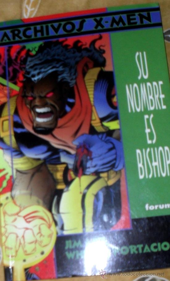 C&oacute;mics: ARCHIVOS X-MEN. SU NOMBRE ES BISHOP. MARVEL COMICS. FORUM. - Foto 1