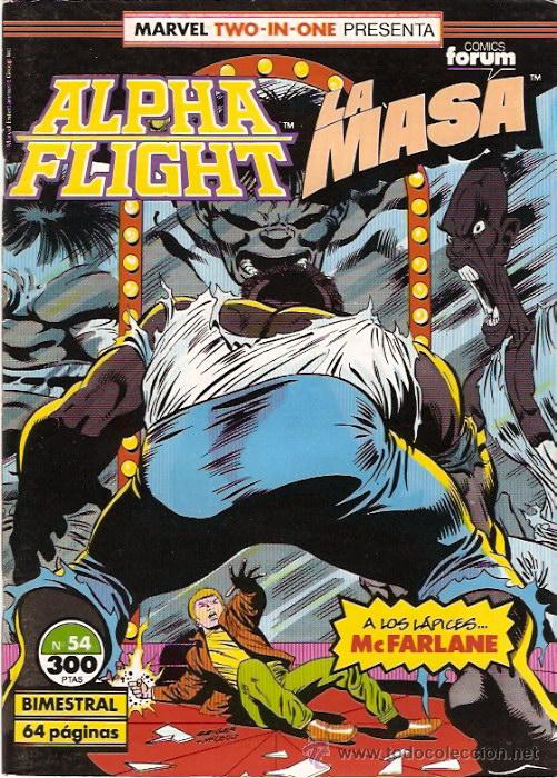 Comics: ALPAH FLIGHT Y LA MASA N&ordm; 54-56