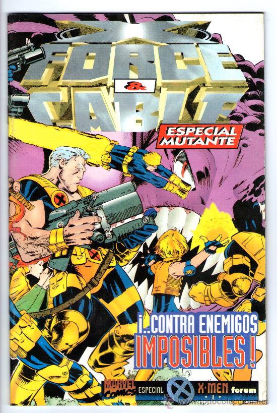 C&oacute;mics: X FORCE & CABLE - ESPECIAL MUTANTE 1996 - ( MARVEL / FORUM ) - Foto 1