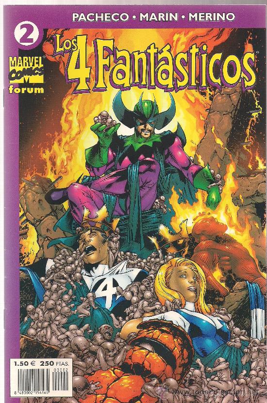 C&oacute;mics: LOS 4 FANT&Aacute;STICOS FORUM VOL IV N&ordm; 2 - Foto 1