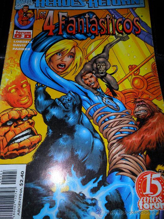 C&oacute;mics: LOS 4 FANTASTICOS V.3 N&ordm; 3 - Foto 1