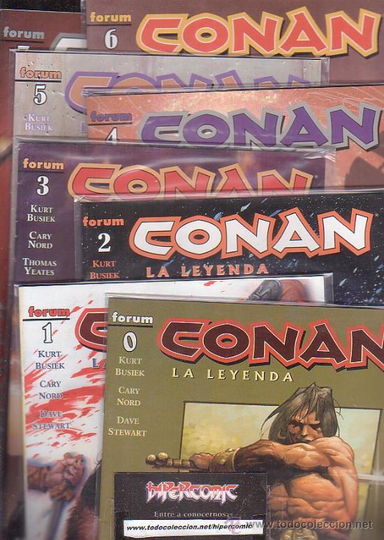 C&oacute;mics: CONAN LA LEYENDA, LOTE DE 22 EJEMPLARES -ED. FORUM - Foto 2