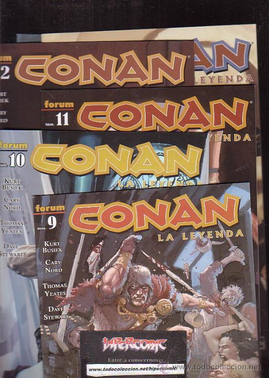 C&oacute;mics: CONAN LA LEYENDA, LOTE DE 22 EJEMPLARES -ED. FORUM - Foto 3