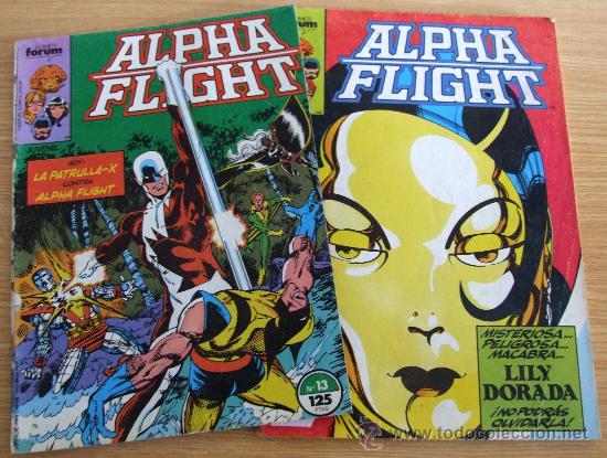 C&oacute;mics: LOTE DE 2 COMICS : ALPHA FLIGHT VOL. 1 (JOHN BYRNE ) N&ordm; 13 Y 15 - Foto 1