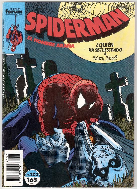 C&oacute;mics: SPIDERMAN N&ordm; 203-VOL. 1-FORUM - Foto 1