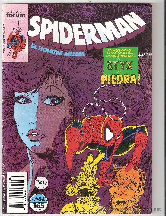 C&oacute;mics: SPIDERMAN N&ordm; 204-VOL. 1-FORUM - Foto 1