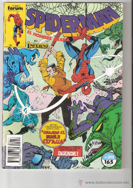 C&oacute;mics: SPIDERMAN N&ordm; 212-VOL. 1-FORUM - Foto 1