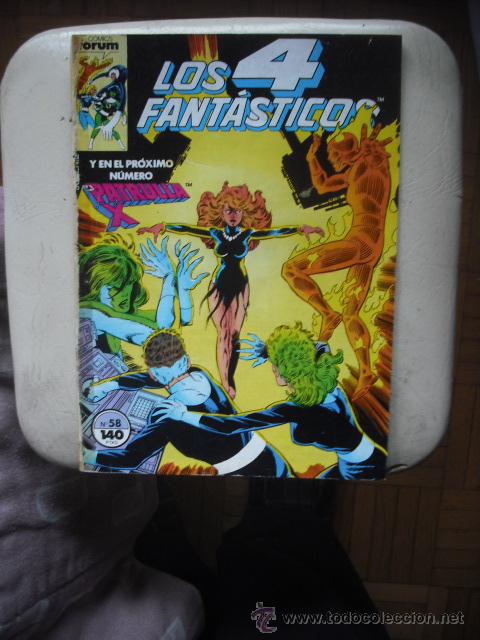 C&oacute;mics: LOS 4 FANTASTICOS  N&ordm; 58 - COMICS FORUM - Foto 1