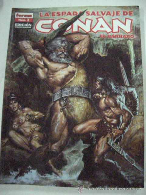 C&oacute;mics: LA ESPADA SALVAJE DE CONAN EL BARBARO N&ordm; 3 - Foto 1