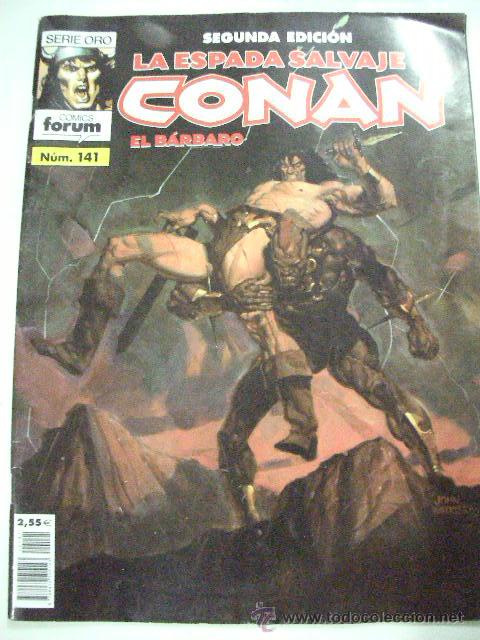 C&oacute;mics: LA ESPADA SALVAJE DE CONAN EL BARBARO N&ordm; 141 - Foto 1