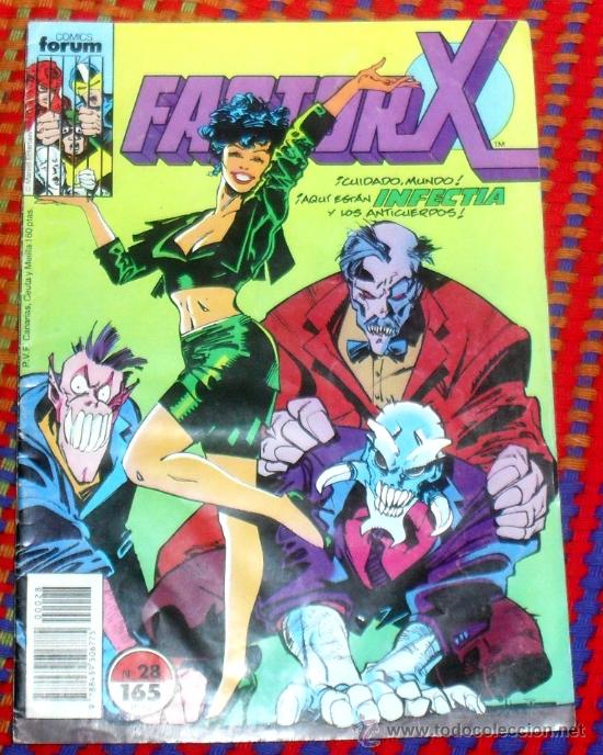 C&oacute;mics: FACTOR X N&ordm; 28 comics  marvel comics forum 165 ptas - Foto 1