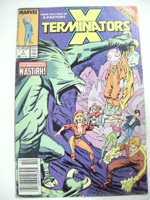 C&oacute;mics: ANTIGUO COMIC X TERMINATORS - Foto 1