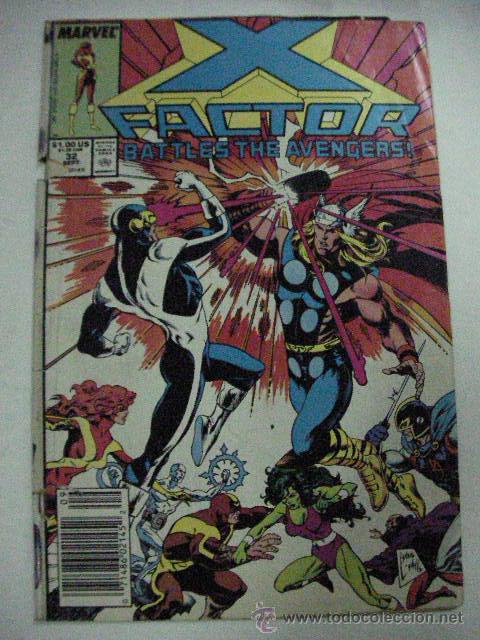 C&oacute;mics: ANTIGUO COMIC X FACTOR BATTLES THE AVENGERS - Foto 1