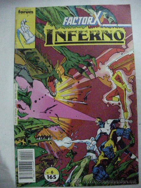 C&oacute;mics: ANTIGUO COMIC FACTOR X INFERNO N&ordm; 6 - Foto 1