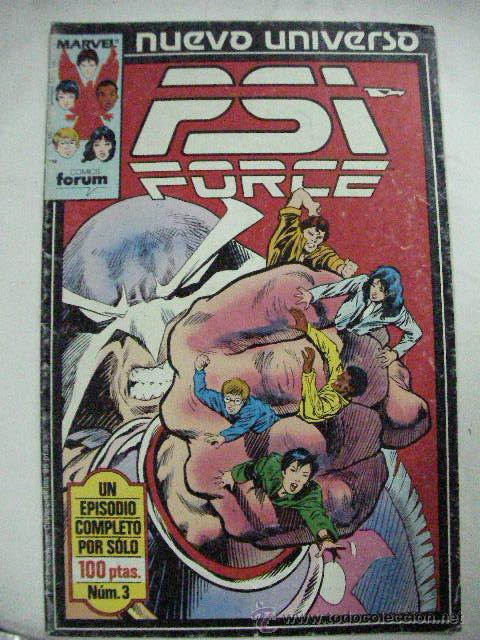 Comics: ANTIGUO COMIC NUEVO UNIVERSO PSI FORCE N&ordm; 3