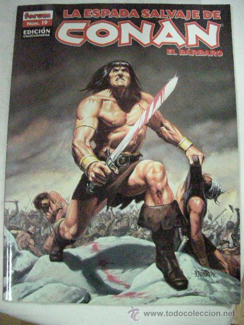C&oacute;mics: ANTIGUO COMIC LA ESPADA SALVAJE DE CONAN EL BARBARO N&ordm; 19 - Foto 1