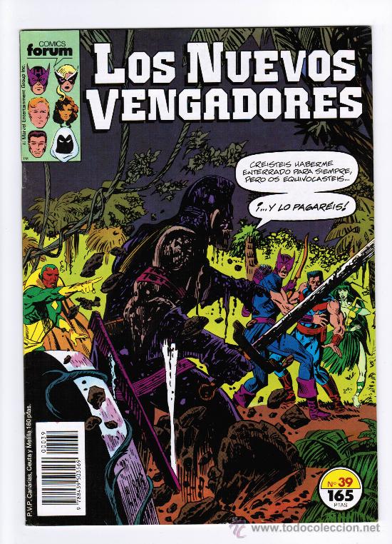 C&oacute;mics: LOS NUEVOS VENGADORES N&ordm; 39 - FORUM - Foto 1