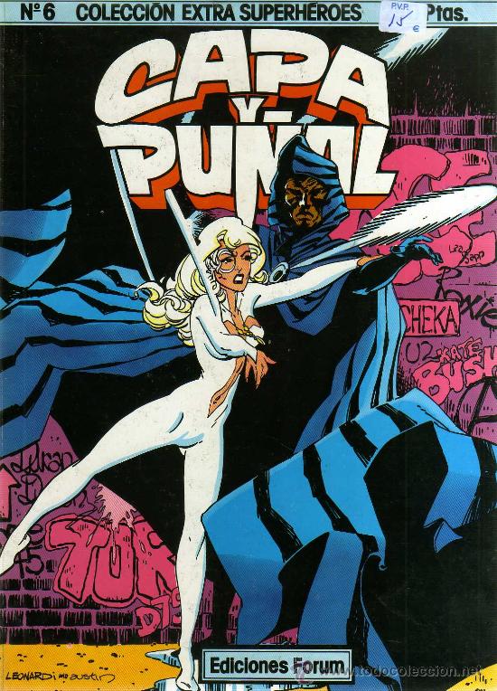 C&oacute;mics: Colecci&oacute;n Extra Superheroes - N&ordm;6 (Capa y Pu&ntilde;al) - CJ75 - Foto 1
