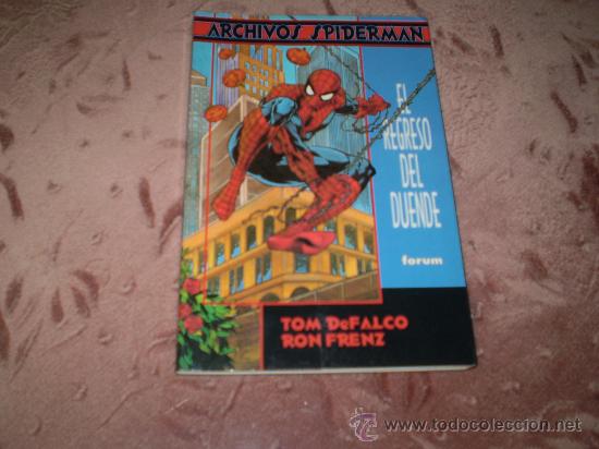 C&oacute;mics: Archivos Spiderman. El regreso del Duende - Foto 1