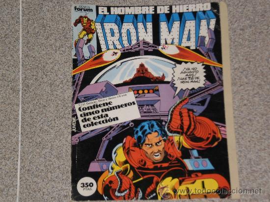 C&oacute;mics: PORTADAS IRON MAN ( SIN LOS NUMEROS INCLUIDOS ) . A&Ntilde;O 1987 . - Foto 1
