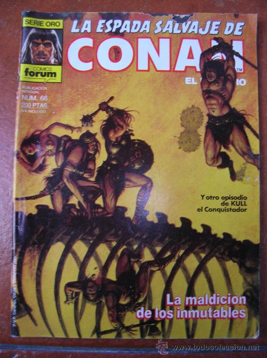 C&oacute;mics: LA ESPADA SALVAJE DE CONAN N&ordm; 66 - Foto 1