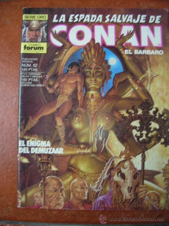 C&oacute;mics: LA ESPADA SALVAJE DE CONAN N&ordm; 52 - Foto 1