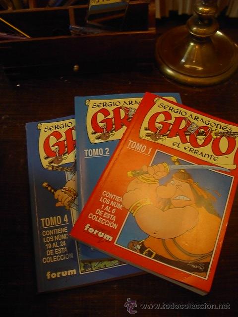 C&oacute;mics: Groo, el errante, tomos 1,2,4, Forum Agostini - Foto 1