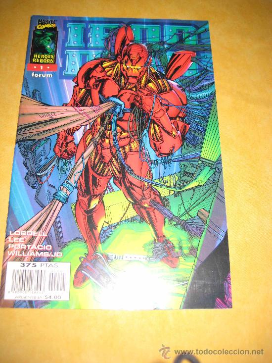 C&oacute;mics: Heroes Reborn: Iron Man n&uacute;mero 1 - Foto 1