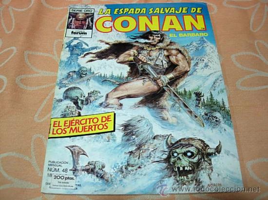 C&oacute;mics: LA ESPADA SALVAJE DE CONAN 48 (Serie Oro) - Foto 1
