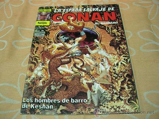 C&oacute;mics: LA ESPADA SALVAJE DE CONAN 49 (Serie Oro) - Foto 1