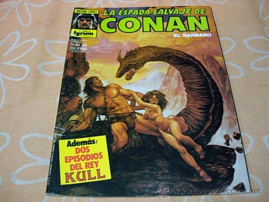 C&oacute;mics: LA ESPADA SALVAJE DE CONAN 63 (Serie Oro) - Foto 1