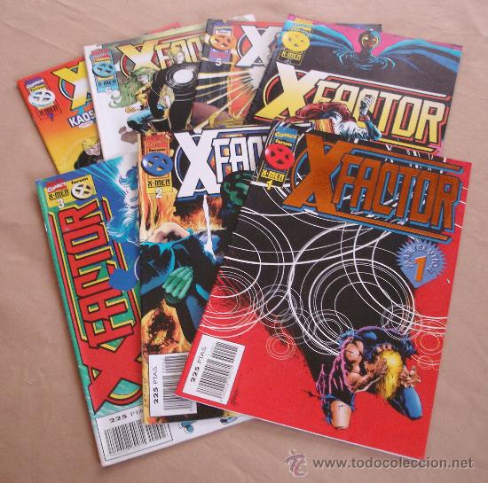 C&oacute;mics: FACTOR X - LOTE DE 7 COMICS - VOLUMEN 2 - N&ordm;S DEL 1 AL 7 - Foto 1