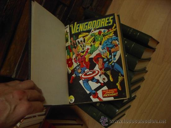 C&oacute;mics: Comics Forum, Los Vengadores, 9 tomos encuadernados - Foto 2