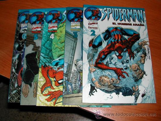 C&oacute;mics: C5018.  SPIDERMAN. LOTE 5 COMICS N&ordm; 2,3,4,5 Y 6. ED.2002 - Foto 1