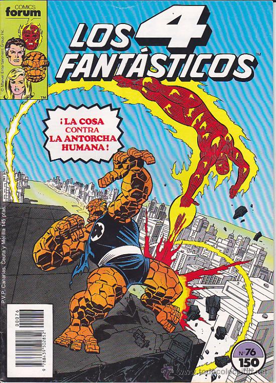 C&oacute;mics: LOS 4 FANTASTICOS VOL.1 N&ordm; 76 - Foto 1