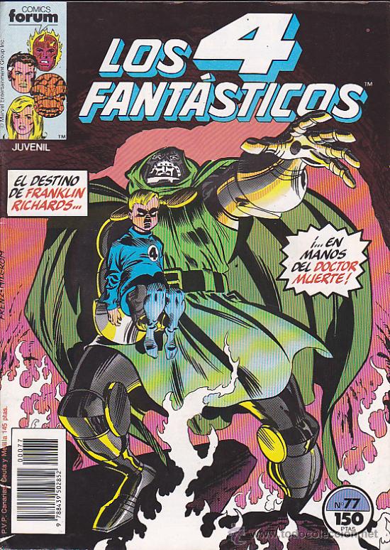 C&oacute;mics: LOS 4 FANTASTICOS VOL.1 N&ordm; 77 - Foto 1