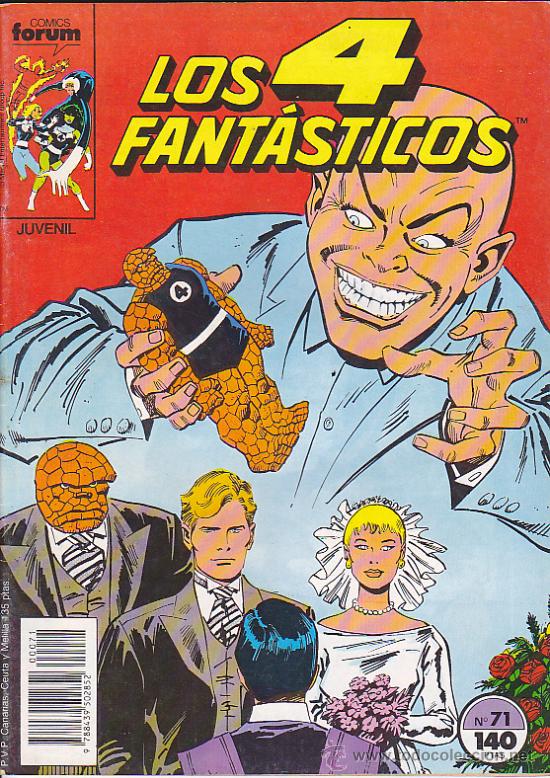 C&oacute;mics: LOS 4 FANTASTICOS VOL.1 N&ordm; 71 - Foto 1