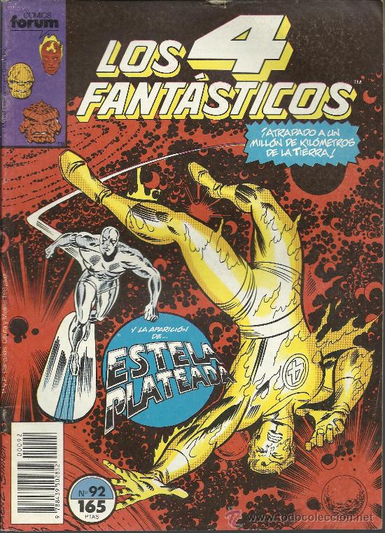 C&oacute;mics: .LOS 4 FANTASTICOS VOL. 1 N&ordm; 92 - FORUM - Foto 1