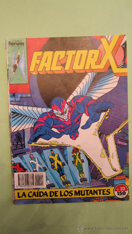 C&oacute;mics: FORUM: FACTOR X: N&ordm; 22 LA CAIDA D ELOS MUTANTES 1988 - Foto 1