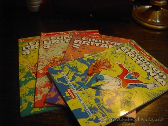 C&oacute;mics: Comics Forum, Capitan Britania, numeros 1.2.3. y 4 - Foto 1