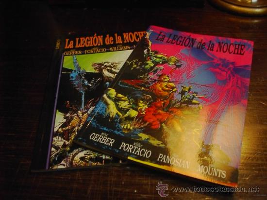 C&oacute;mics: Comics Forum, La legion de la noche; 2 tomos. El mensajero de los muertos; El mensajero de los muert