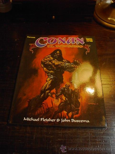 C&oacute;mics: Forum, Conan el barbaro, Michael Fleisher, John Buscema - Foto 1