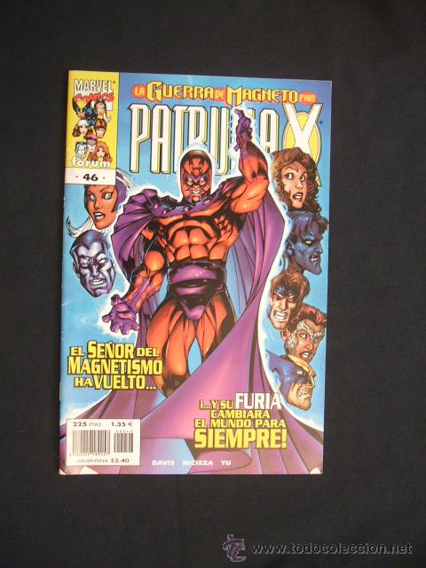 C&oacute;mics: PATRULLA X - VOLUMEN 2 - N&ordm; 46 - MARVEL COMICS - FORUM - - Foto 1