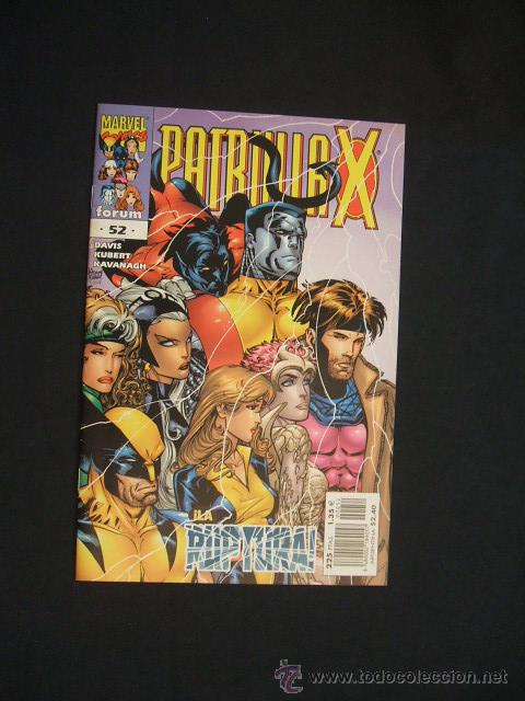 C&oacute;mics: PATRULLA X - VOLUMEN 2 - N&ordm; 52 - MARVEL COMICS - FORUM - - Foto 1
