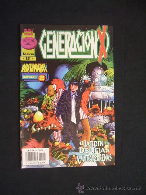 C&oacute;mics: GENERACION X - VOLUMEN 2 - N&ordm; 15 - MARVEL COMICS - FORUM - - Foto 1