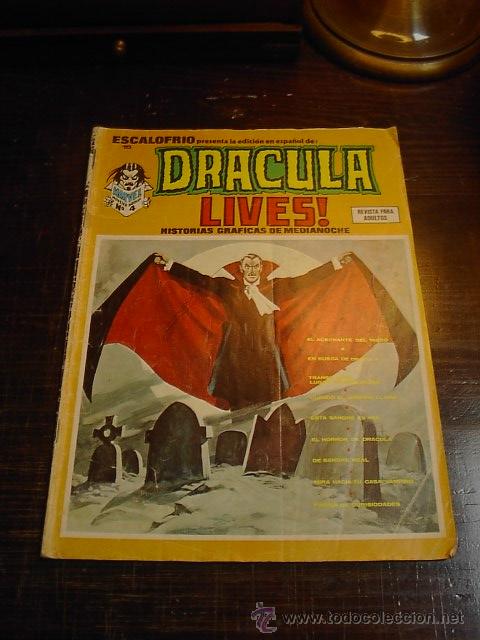 C&oacute;mics: Dracula Lives, Mundi Comics, n&ordm; 4 - Foto 1